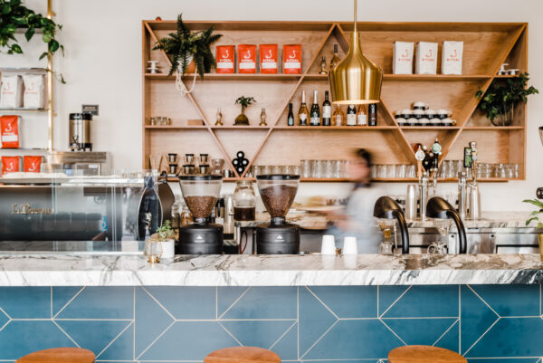 interior at Frost Me cafe