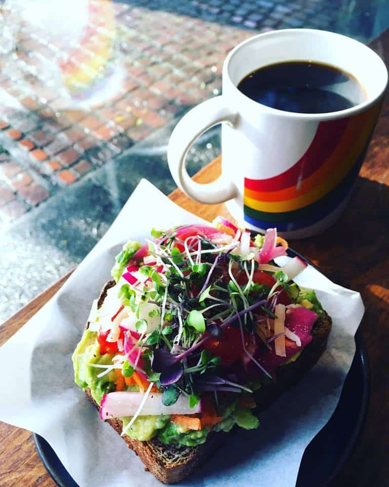 Rainbow Toast