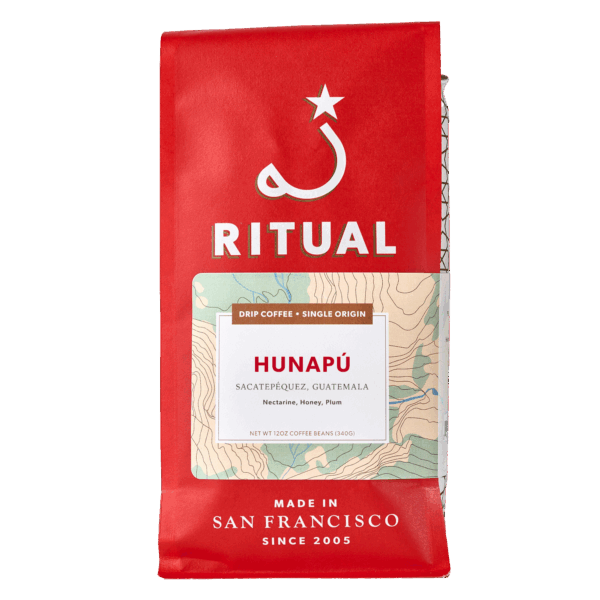 12oz bag of Hunapú, Guatemala drip coffee