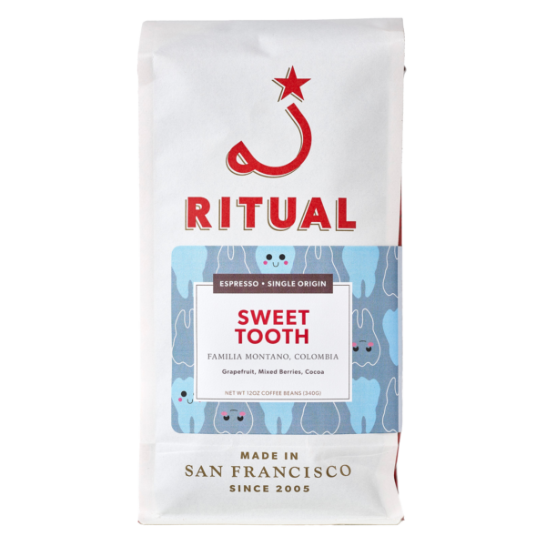 12oz bag of Sweet Tooth Montano Especial