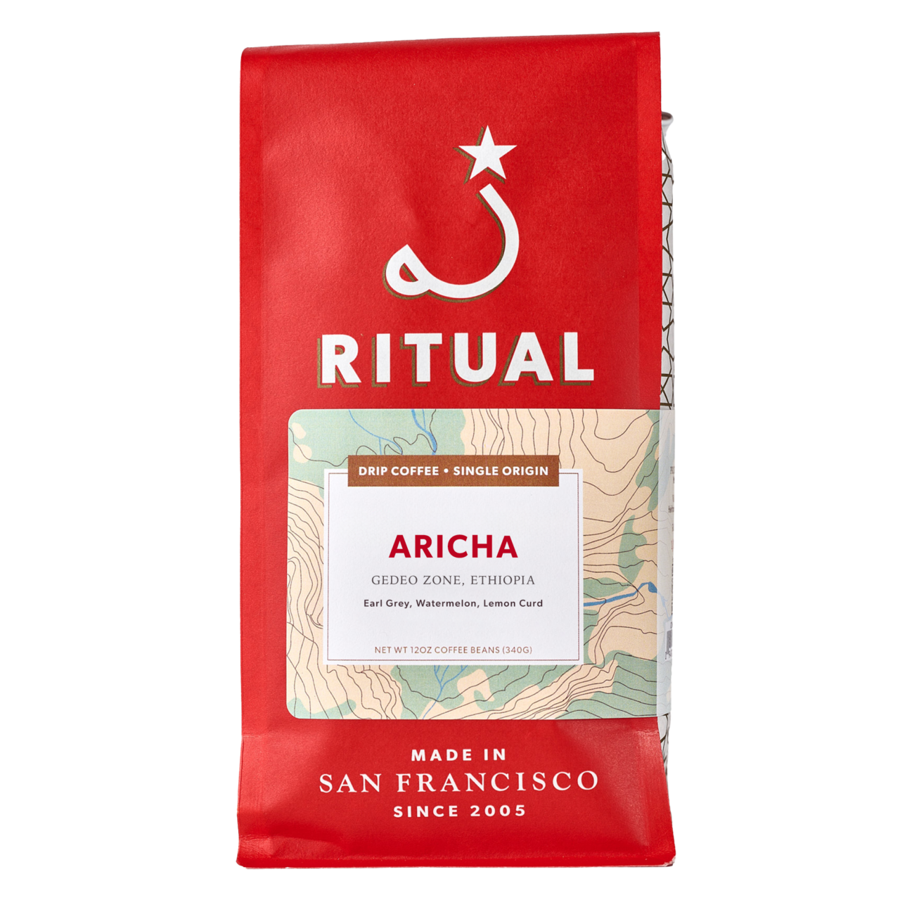 12oz bag of Aricha drip coffee